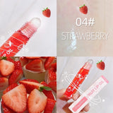Roll-On Lip Oil Moisturizing Lip Balm Liquid Nourishing Lip Oil Colorless Transparent Fruit Lip Oil New Valentine's Day Gift Lip Balm