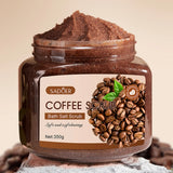 350g Coffee Exfoliating Skin Cleansing Scrub, Body Scrub, Deeply Cleanses and Softens Skin, Brightens Skin Tone, Suitable for Bo
