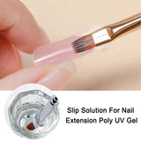35ml Nail Liquid Slip Solution for Poly Nail Extension Gel Quick UV Builder Acrylic Gel Polish Degreaser Cleanser