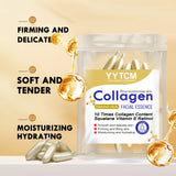 Collagen Firming Capsule Serum, moisturizes and hydrates for smooth skin, contains plant-based squalane, retinol, and vitamin E for deep hydration (0.4g x 30 capsules)/bag - 1 bag