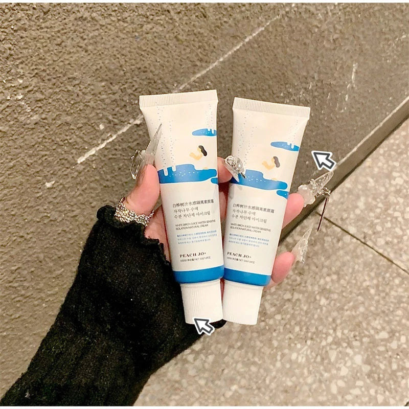 Birch Sap Primer Korean Hydrating Natural Makeup Effect Long-lasting Primer Refreshing Brighten All Skin Types Daily Face Cream