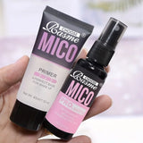 Makeup Set Of Makeup Primer + Setting Spray, Invisible Pore Color Rendering Hold Makeup, For Base Makeup And Makeup Finishing