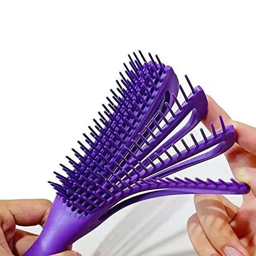 Hair Comb Detangling Brush Scalp Massage Hair Brush Detangler Brush for Curly Hair Thick Octopus Hairbrush Women Men Salon