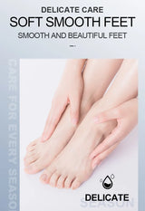 SADOER  Exfoliating Feet Mask Exfoliating Foot Peel Mask Socks Pedicure Peeling Dead Skin Remover Feet Mask Peel Moisturizing