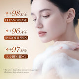 1/2PCS Persimmon Cleansing Soap Bar With Foaming Net Body Care Face Wash Exfoliating Whitening Soap Fruit Handmade Shower Soap