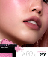 Kaleidos Blush Palette Makeup Waterproof Matte Finish For Cheek Facial Blusher On Vegan Korean Cosmetics Cruelty Free