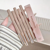 3D Contouring Pen Long Lasting Waterproof Matte Bronzer Stick Nose Shadow Contour Pen With Brush Facial Contour Stick Makeup