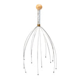 Octopus Head Massager Scalp Massager Relaxation Relief Body Massager Remove Muscle Tension Tiredness Metal Head Relax Massager
