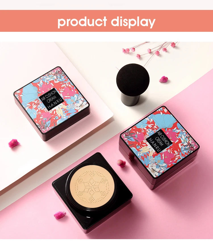 Mushroom Air Cushion plant Nourishing BB cream Concealer Moisturizing foundation fluid isolating plain cc cream