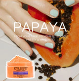Papaya And Tomato Combination Scrub, Reduce Spots, Whitening, Exfoliating, Moisturizing, Smooth Skin, For Face And Body, 250g
