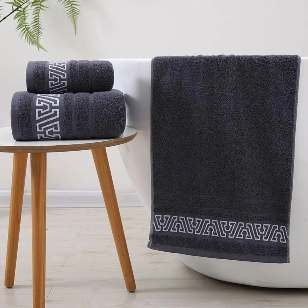 380g new pure cotton thick bath towel 70*140 soft absorbent no shedding colo