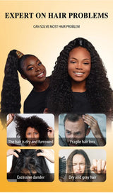 Fast Hair Growth Set Batana Oil Traction Alopecia Hair Mask Anti Break Loss Hair Growth Oil Baldness Treatment Hair Health Care