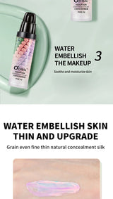 Three Color Mixed Isolation Cream, Normal Color Primer, Moisturizing Concealer, Natural Makeup Effect