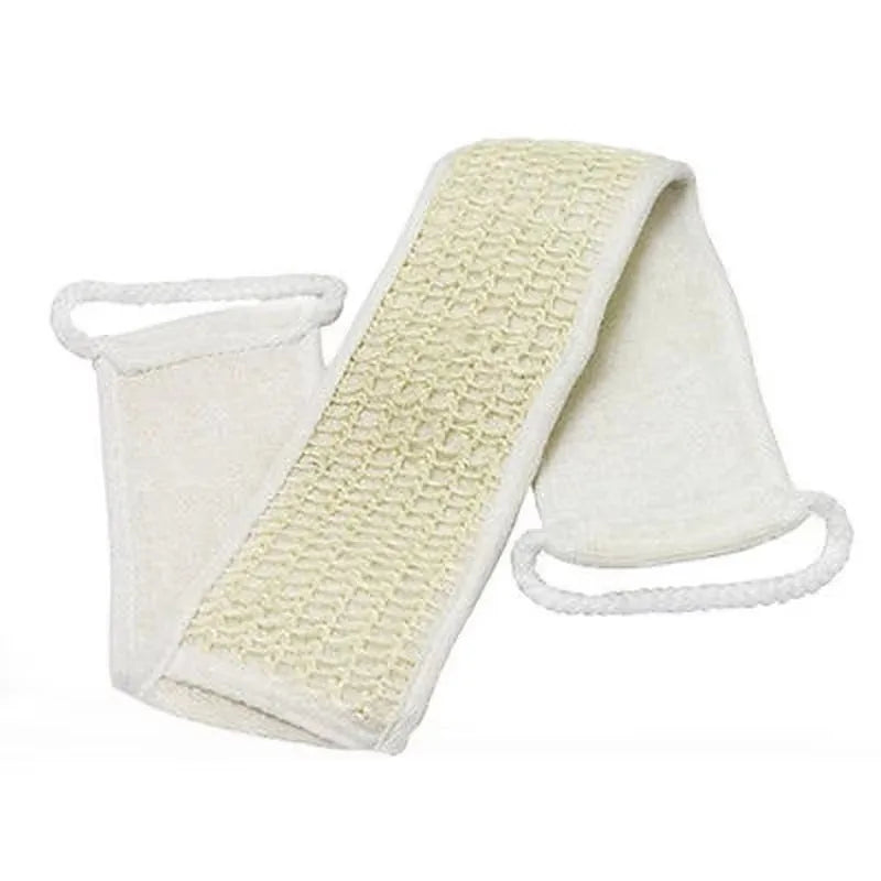 New Bathroom Cleaning Small Tools Unisex Soft Care Exfoliating Loofah Sponge Carrier Bath Shower Body Massage Cleansing Scrub