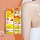 OceAura Papaya Oil for Skin Lightening 7 Days Whitening Body Firming Dark Skin Removal Oil for Muscle Relaxation Massage Thighs