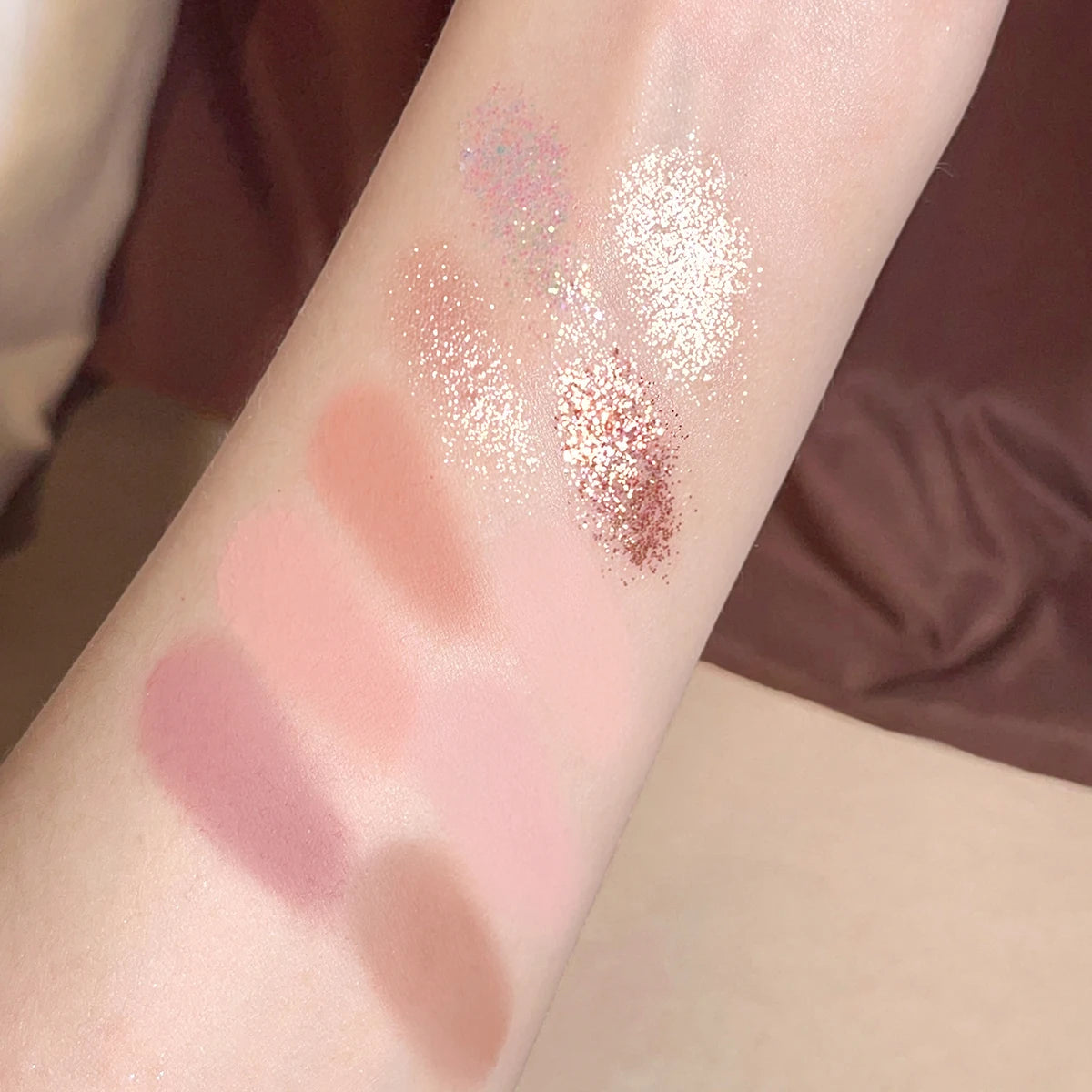 HISYI Star Rejuvenation Ten-Color Eye Shadow Pearl Matte Pink Pure Desire Powder Brown Plate Gentle Daily Cheap Makeup