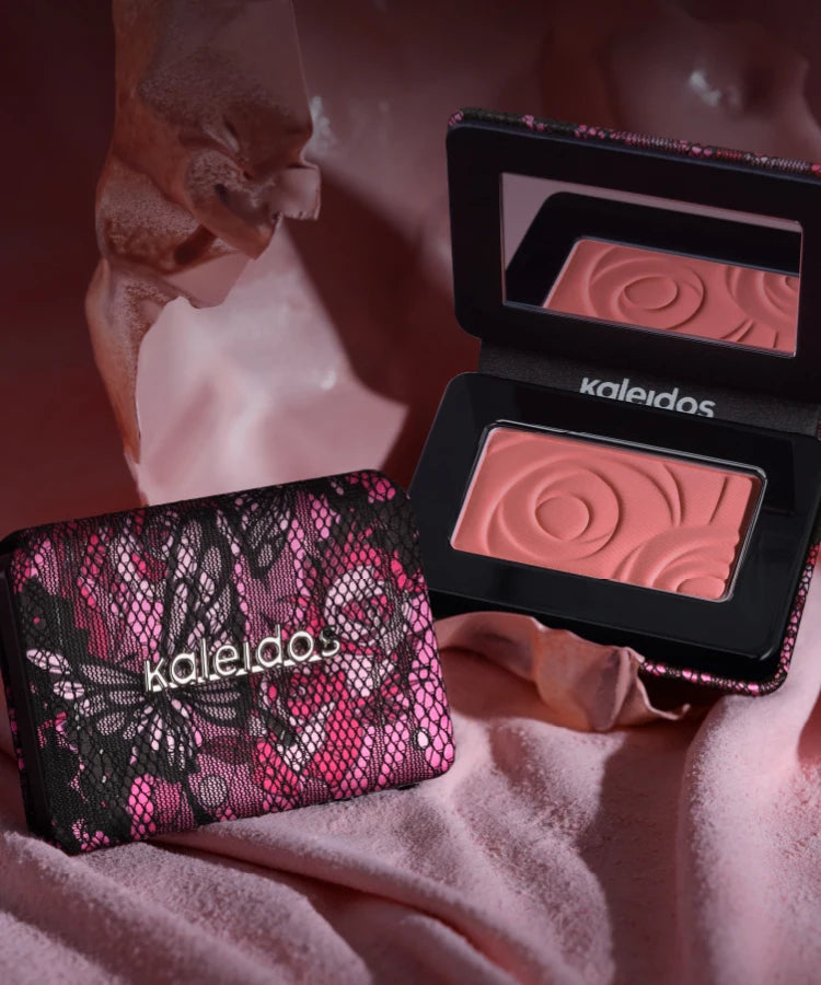 Kaleidos Blush Palette Makeup Waterproof Matte Finish For Cheek Facial Blusher On Vegan Korean Cosmetics Cruelty Free