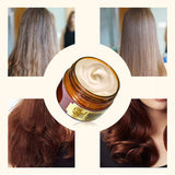 PURC No Steam Hair Mask Intensive Repair Dry Damaged Hair Smooth Silky Anti-Breakage Volumizing Hair Spa Treatment Conditioner