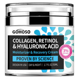 ENVISHA Face Skin Care Retinol Collagen Cream Anti-aging Wrinkle Deep Hydration Moisturizing Skin Health Whitening Exfoliation