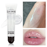 JUJU DREAM Translucent Nourishing Lip Gloss Hydrating Clear Lip Oil Repairing Glossy Lip Care