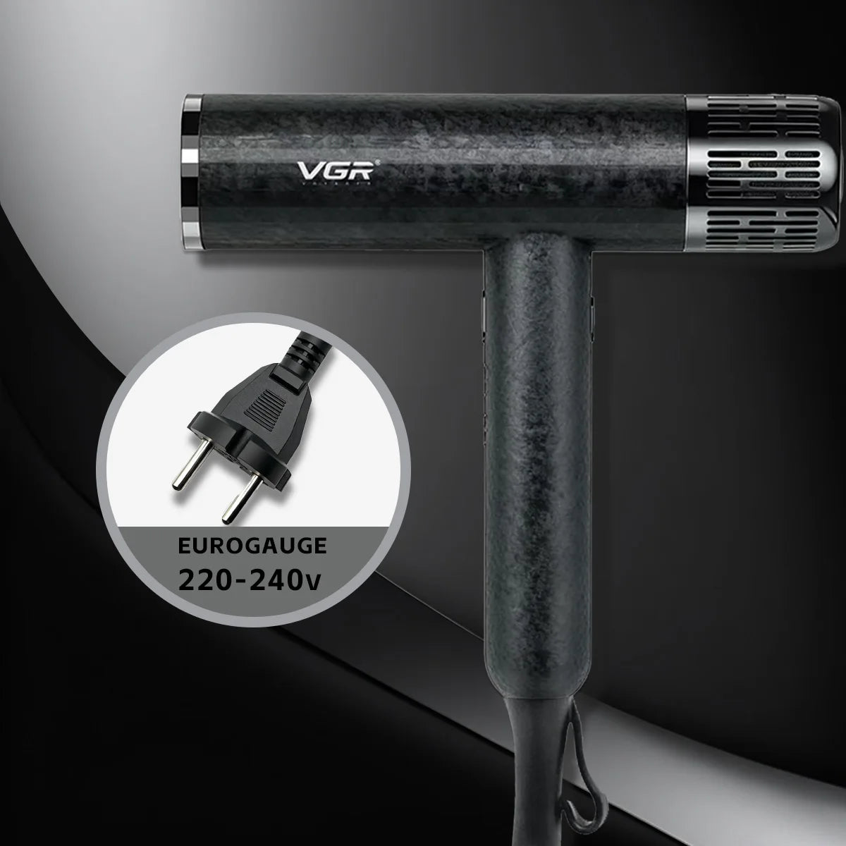 VGR Hair Dryer Professional Hot and Cold Adjustment 110000 RPM Blow Dryer Brushless Motor Hair Styling Blow Dryer Machine V-401