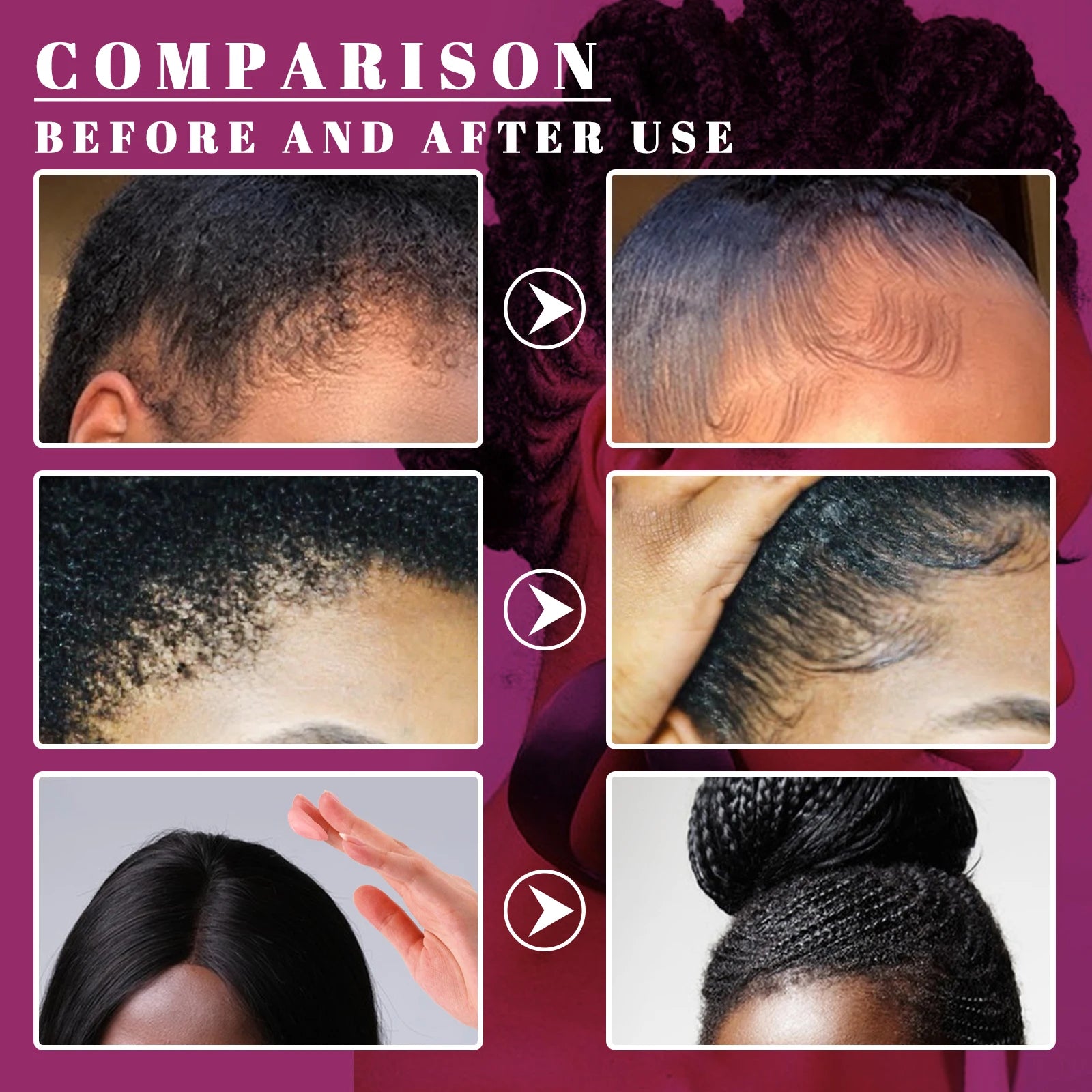 Styling Braiding Gel Wax Carbomer Long Lasting Strong Hold Pomade Anti-Frizz Smooth Hair Finishing Shaping Hair Edge Control
