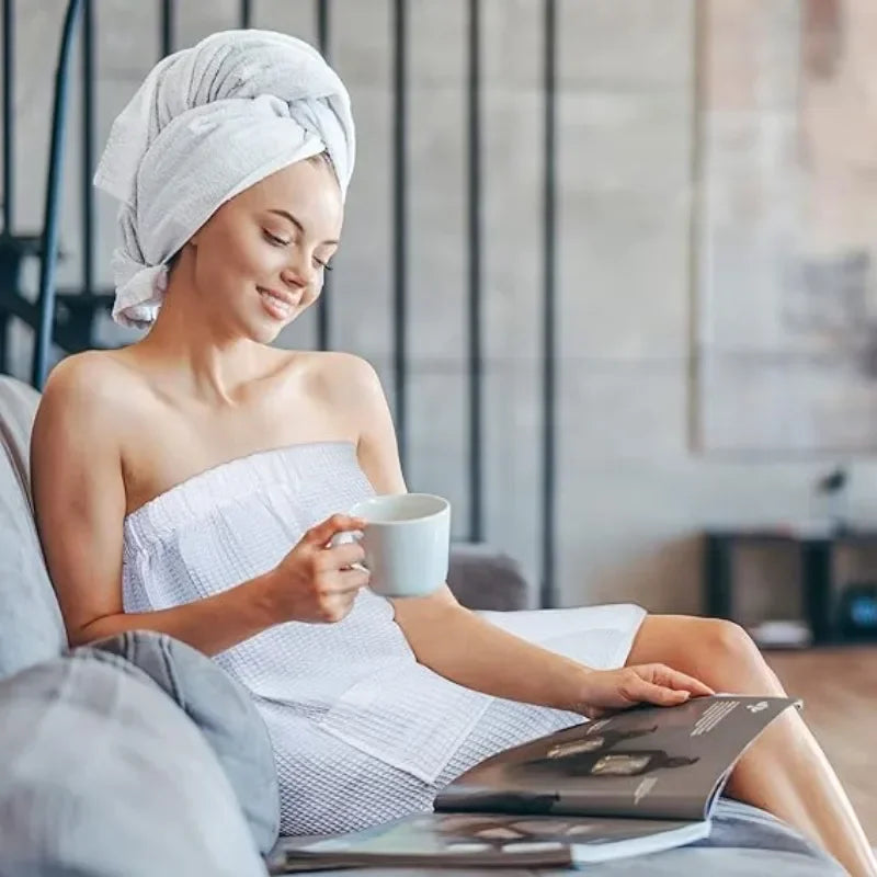Women's Bath Towel Microfibre Women's Bath Skirt Quick-drying Chest Wipe Bathrobe Spa Gym Pool Travelling Bath Towel