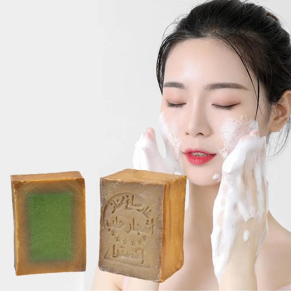 100g Olive Face Wash Soap Bath Shampoo Essential Oil Ancient Soap Imported Face Wash For Women And Men Original Product