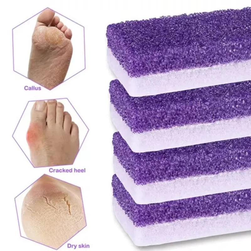 1/10Pcs Foot Scrubbing Stone Foot Care Pedicure Tools Callus Remover Foot Pumice Stone for Removing Calluses and Dead Skin