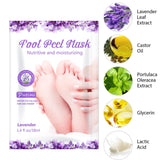 6packs Exfoliating Foot Mask Feet Peeling Mask Spa Socks Smooth Dead Skin Remover Moisturizing Foot Mask