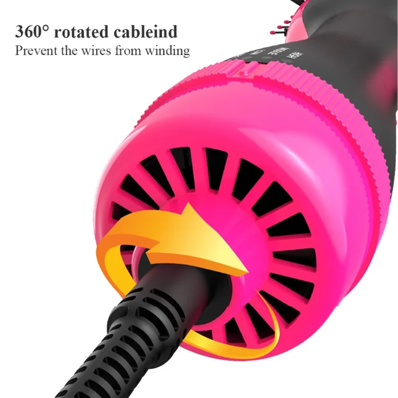 Hot Air Brush Comb Women's Hair Brush Professional Hairdryer Hairbrush Travel Blow Dryer Comb Hair Dryer Brush Electric Comb