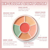 BEAUTY GLAZED Concealer Cream 3-Color Color Correction Long Wearing Full Coverage Waterproof Acne Dark Circles Brightening