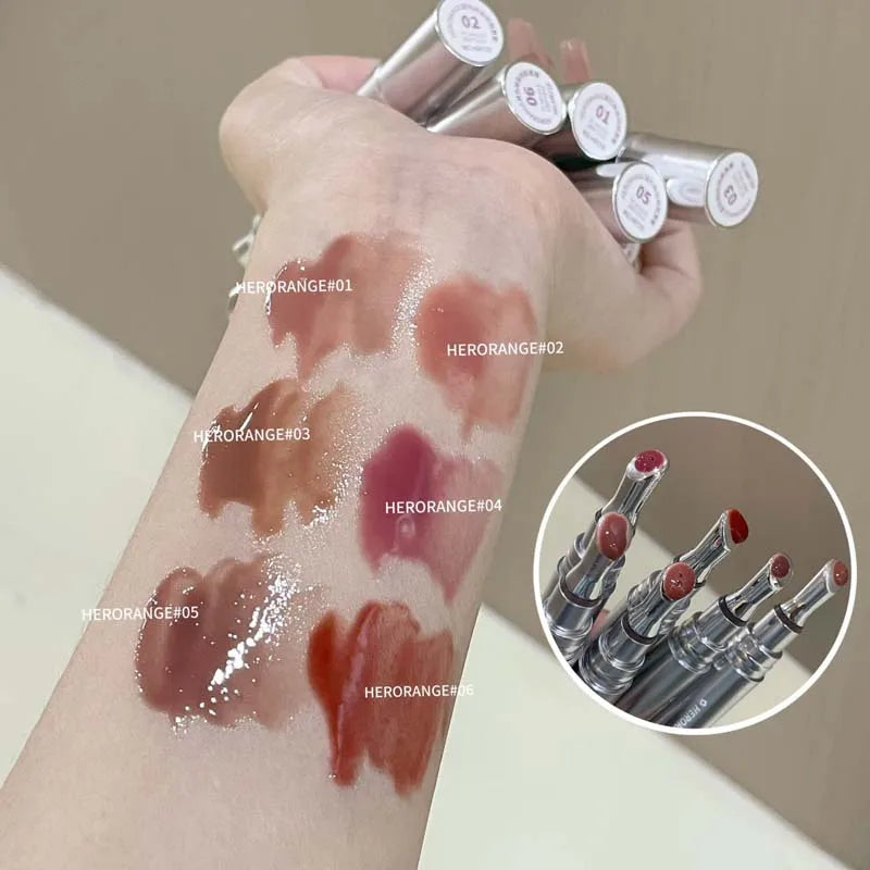 HERORANGE Mirror-like Lip Gloss, Long-Lasting Moisturizing Lip Gloss, Suitable for All Skin, Valentine's Day Gift, Birthday Gift