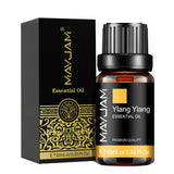 MAYJAM 10ML Essential Oil Lavender Jasmine Eucalyptus Vanilla Sandalwood Bergamot Rosemary Citronella Cinnamon Fragrance Oil