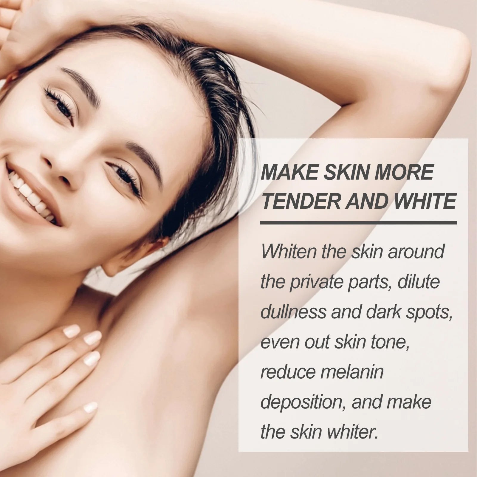 Snow Bleach Cream Private Parts Brighten Fast Bleaching Underarm Knee Dark Sp-ot Remove Mel-anin Body White-ning Serum Cream Set