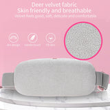 Women Menstrual Heating Pads Effective Hot Compress Period Relief Belt Rechargeable Heated Waist Massager Gifts for Female