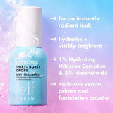 Elf Makeup Power Grip Dewy Setting Spray Brightening Primer Concealer Foundation Liquid Hydration Makeup Base Beauty Cosmetics