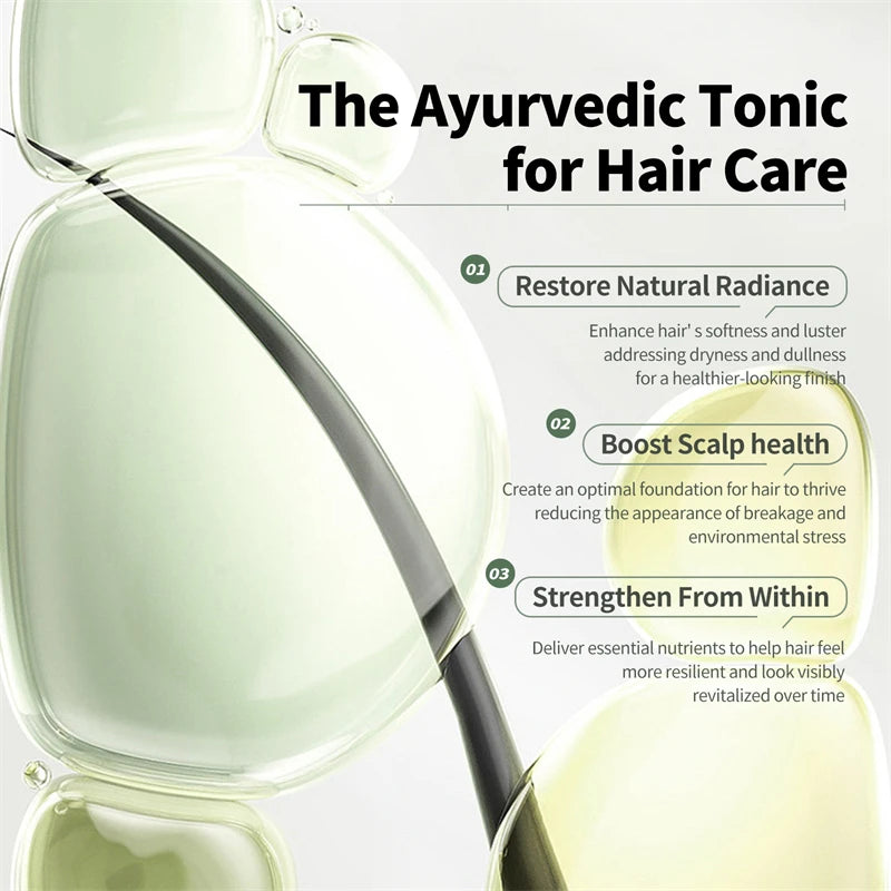 Ayurvedic Hair Growth Oil India Adivasi Organic Hair Growth Serum Anti Hair Loss Fast Regrowth Thicken Oils Hair Growth Products