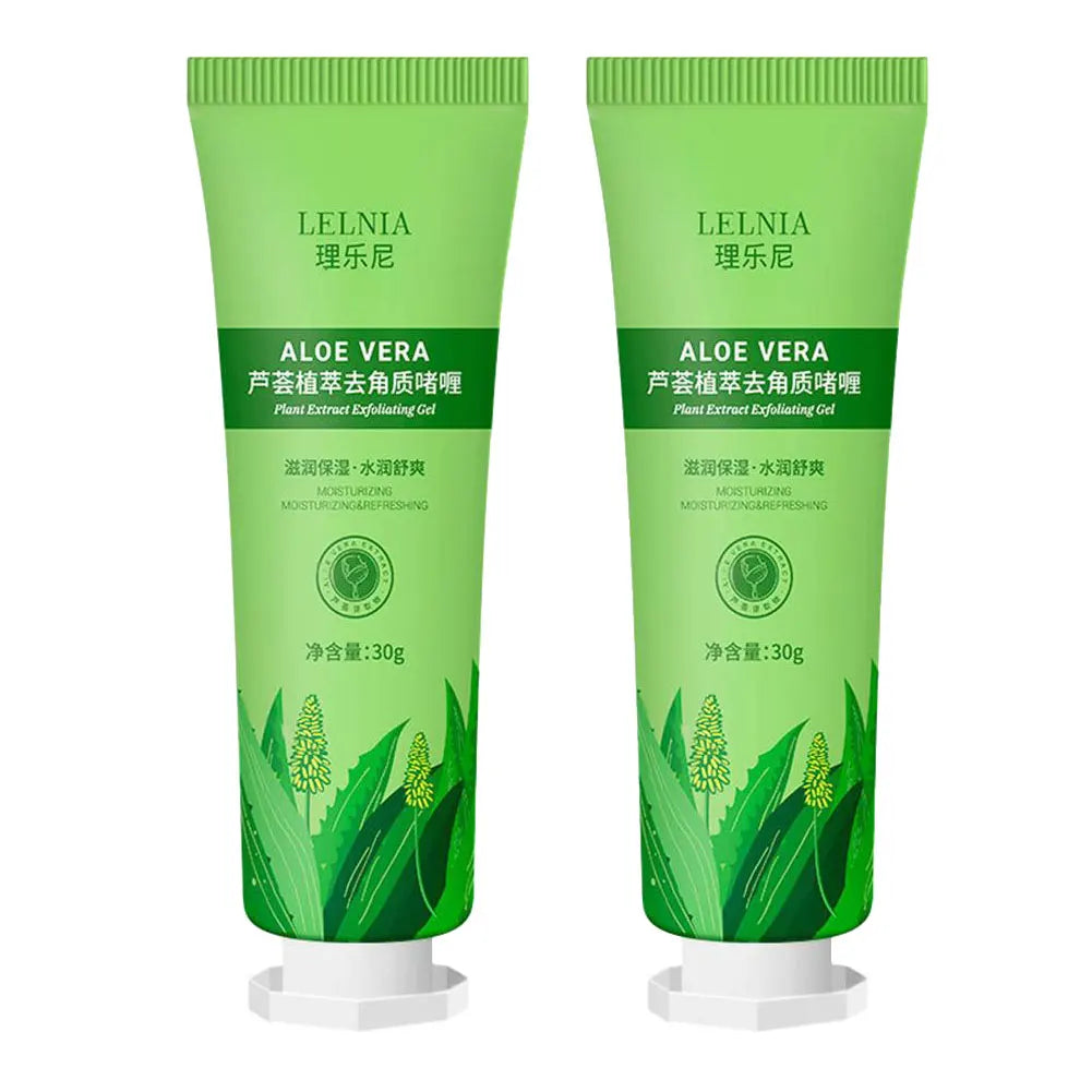 Facial Exfoliating Gel, Non-Scrub Gentle Exfoliant for Face & Body Dead Skin Peeling & Cleansing, Revealing Glowing Skin 30ml