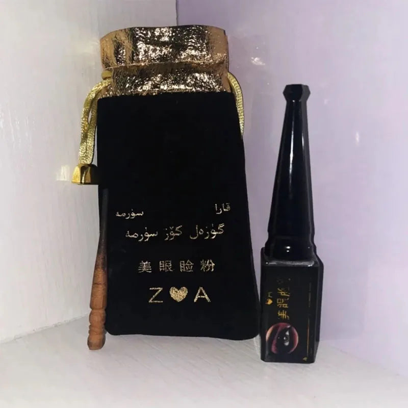 Original Black Ithmid Surma Kohl Powder kajal Eyeliner Stick Natural Eye Tradition Makeup Tools For Men And Women