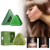 Usman Grass & Platycladus Herbal Shampoo Soap Natural Hair Loss Treat Strengthens Roots Controls Oil Cleanses Scalp Hair Growth