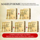 Mercilen Recombinant Collagen Wrinkle-Filling Gel Mask 4Gx60 Packs, Moisturizes, Nourishes, and Firms the Skin, Deeply Cleanses, Brightens, and Evens Skin Tone, Making Skin Look Younger, Suitable for All Skin Types