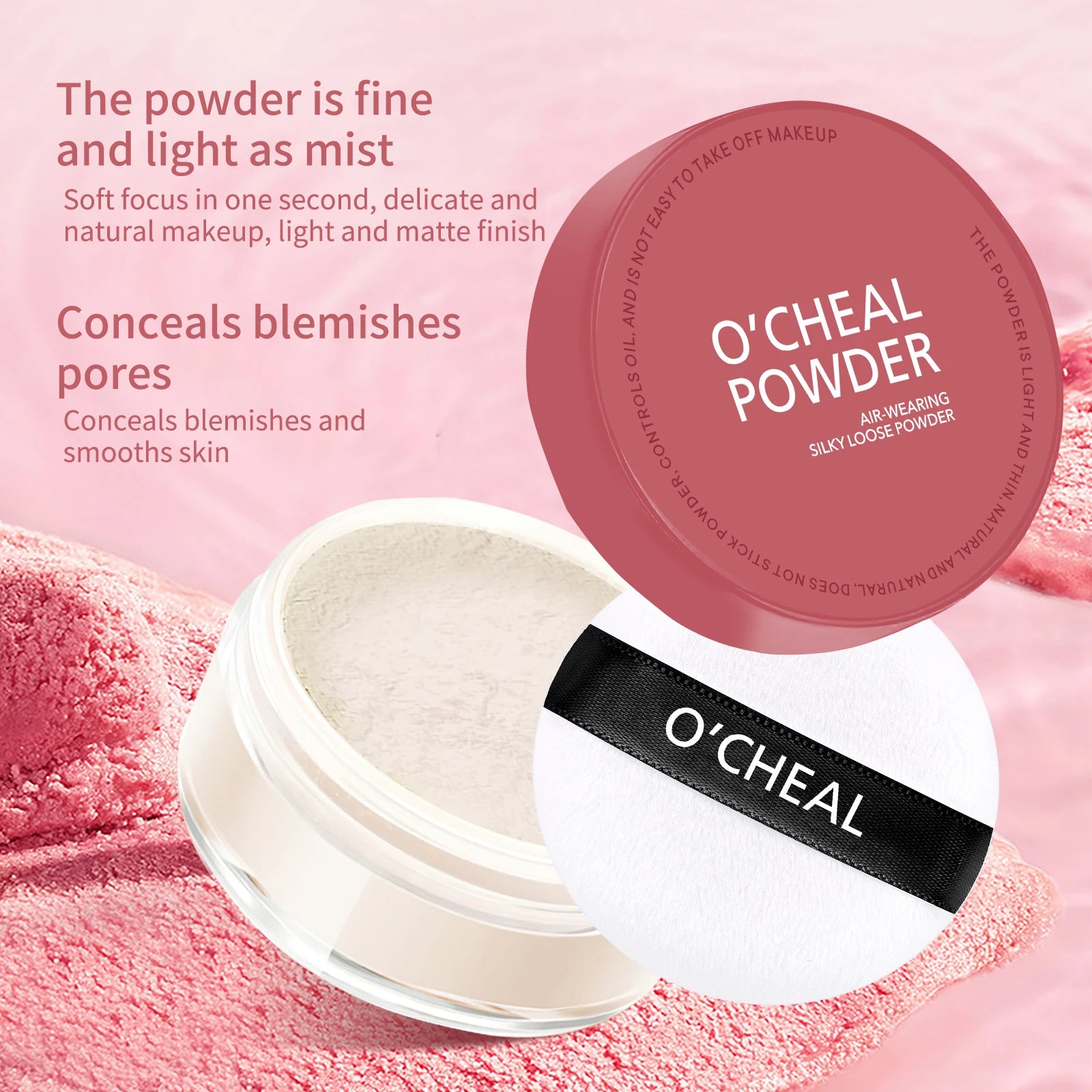OCHEAL CC Cream Cushion Foundation Cream Long Lasting Moisturizing Concealer Foundation BB Cream For Face Makeup Concelear