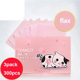 100/300pcs/6Packs Protable Face Oil Blotting Paper Matting Wipes Facial Cleanser Oil Control Oil-absorbing Face Cleaning Tools
