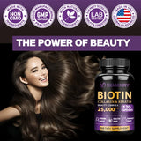 Biotin - Nail, Hair and Skin Health Support, Skin Texture Improvement, Anti-agingSupplements
