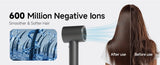 DOCO High Speed Hair Dryer 75m/s wind speed Negative Ion Hair Care 110000 Rpm UK/EU Plug Lightweight Home Travel Gift