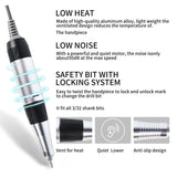 35000RPM Electric Nail Drill Professional Manicure Machine Nail Sander With Nail Drill Bits Portable Nail Salon Nail Files Kit
