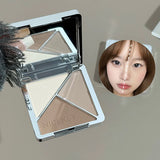 NICEKEY Pink Ballet Makeup Sets Include 4 Lip Mud,1 Blush,1 Pressed Powder,1 Eyes Palette,1 Contour Palette With Necklace Gift