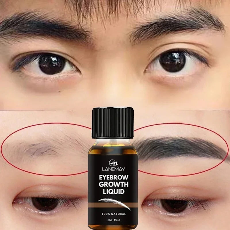 Eyebrow Growth Serum Fast Growing  Eyelash Prevent Hair Loss Damaged Treatment Thick Dense Eyes Makeup Care Products 2023