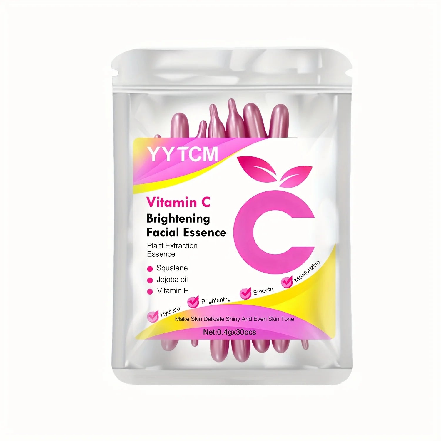 Vitamin C Brightening Serum Capsules – Hydrating Facial Serum